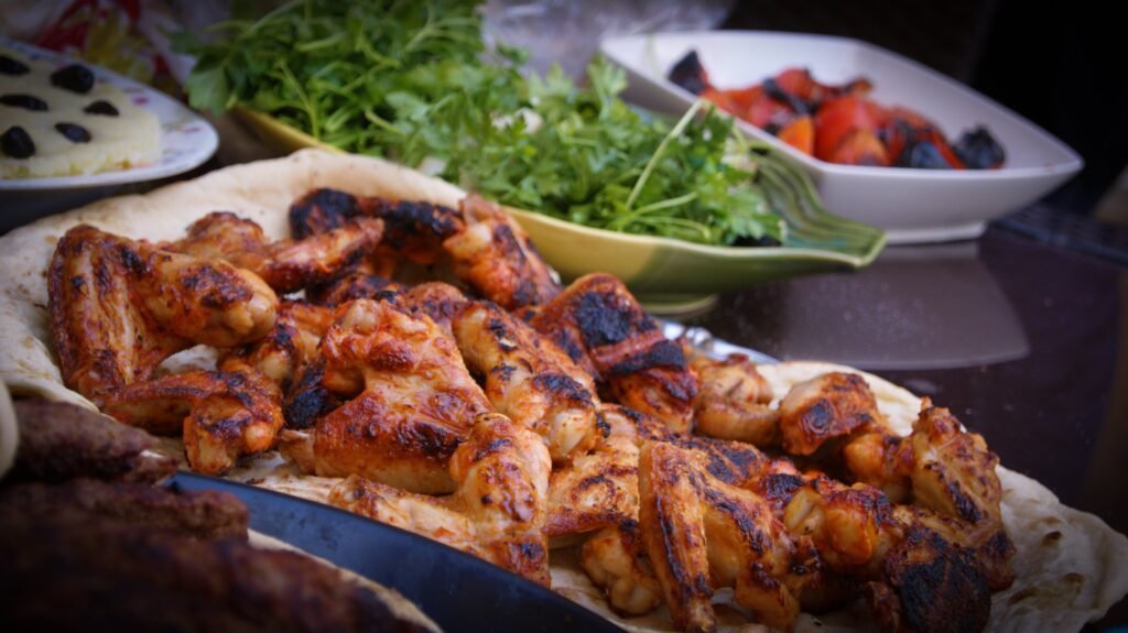 smoked chicken wings